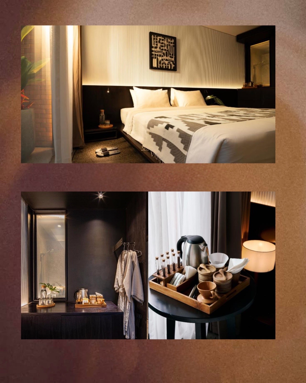 Deluxe shared and Delux Private rooms at Titik Dua, Ubud